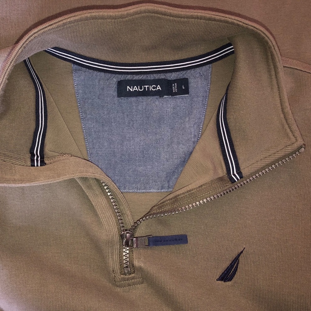 Nautica Men’s Quarter-zip Sweatshirt